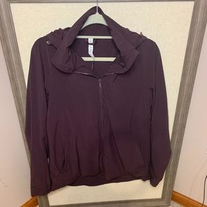 Lululemon Rain Jacket Maroon